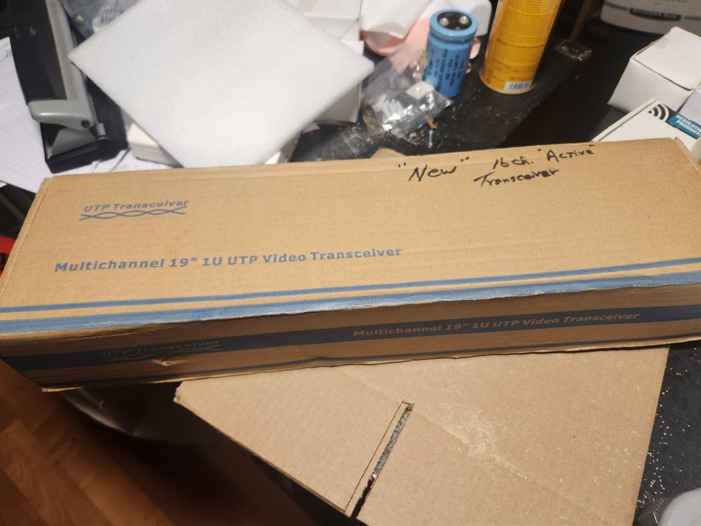 UTP TRANSCEIVER 8/16 CH ACTIVE RECEIVER HUB