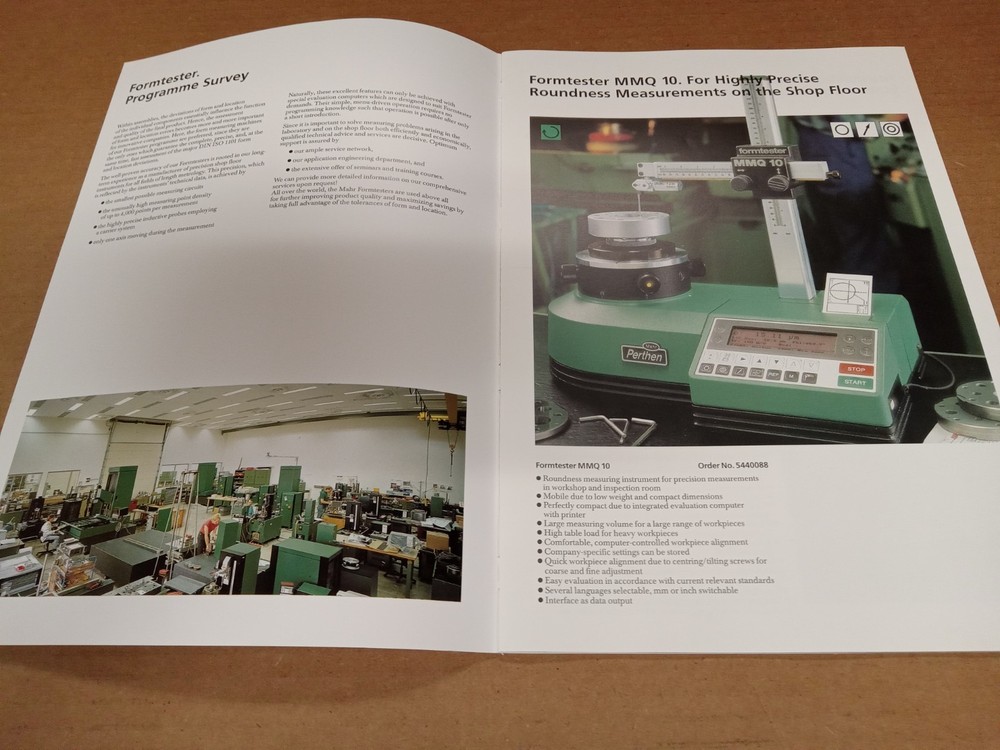 Mahr Formtester Brochure