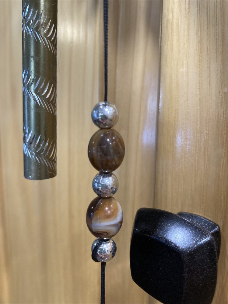 Sun Wind Chime Dark brown /silver CUTE
