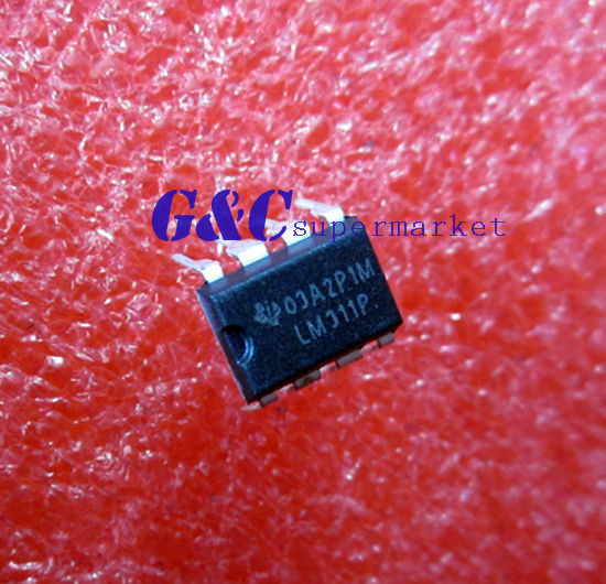 100PCS LM311 LM311P IC DIFF COMP W/STROBE 8DIP NEW
