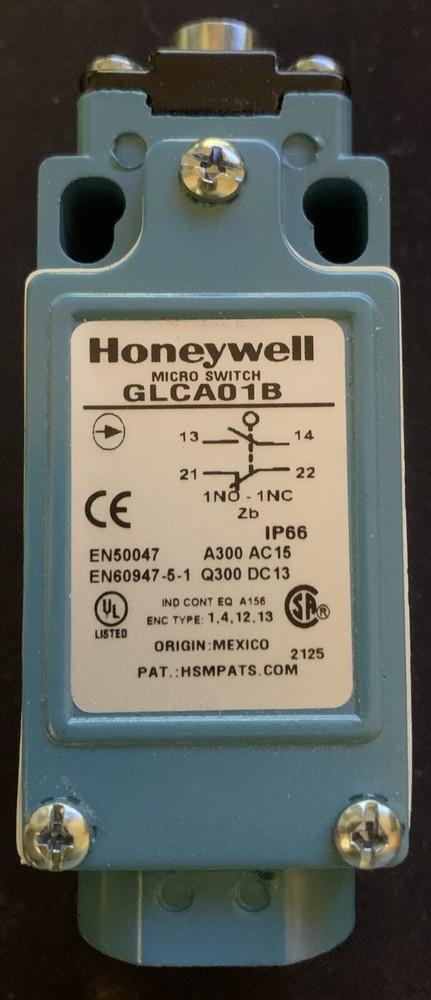 Honeywell GLCA01B Limit Switch -- Open Box but Never Used!