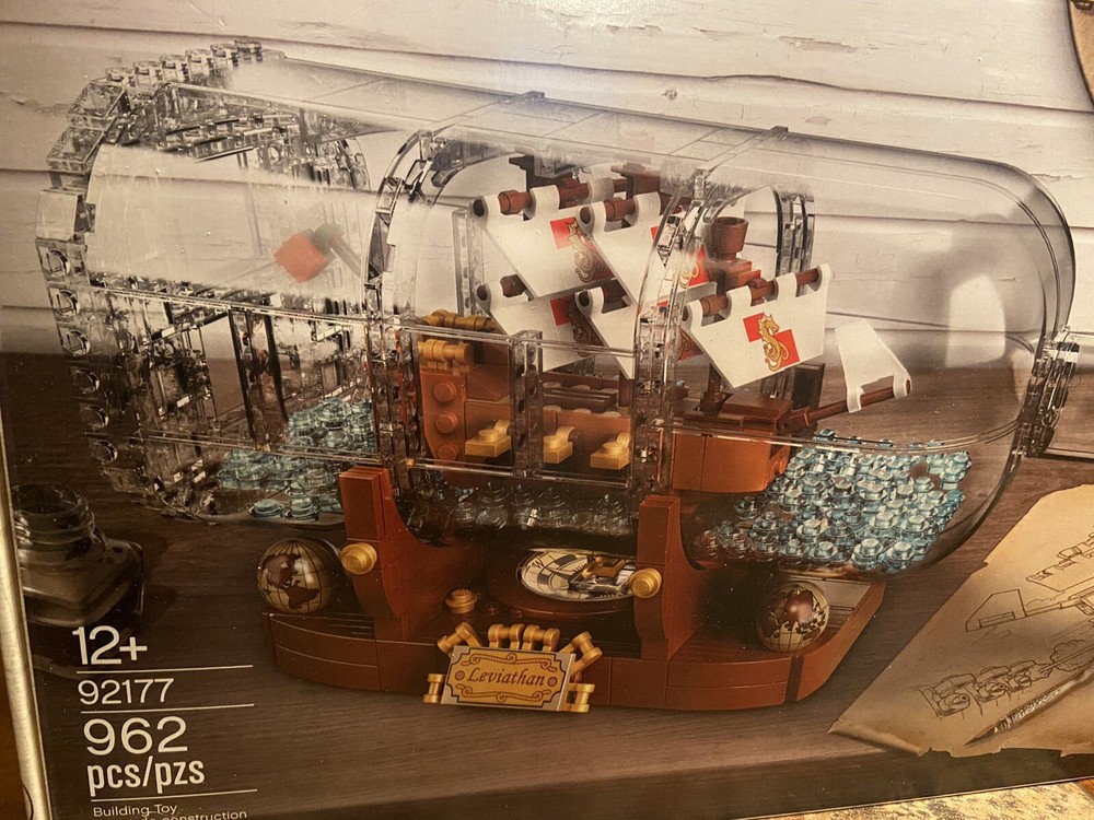 NEW! Lego 92177 Ideas Ship In A Bottle