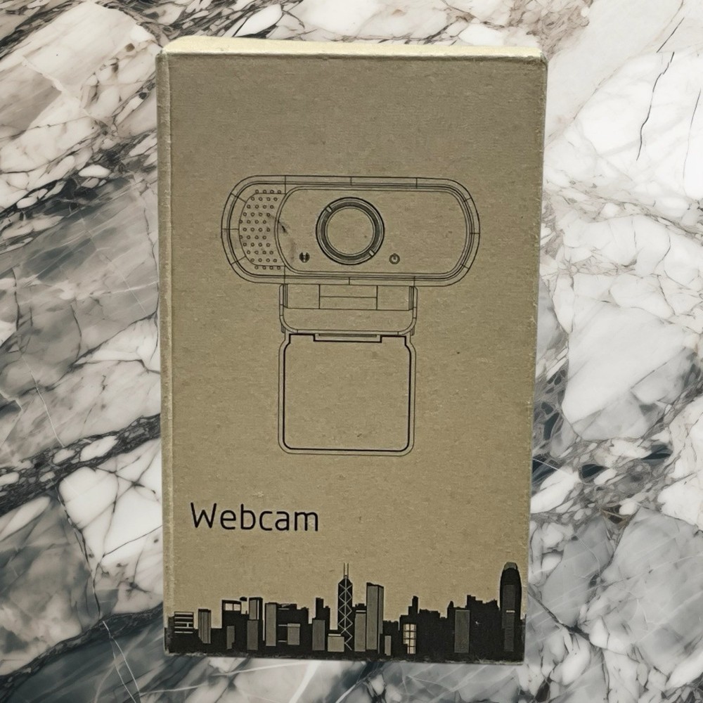 XPCAM HD Webcam 1080P Privacy Shutter Tripod Mount USB