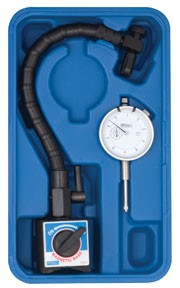 Flex Arm Base & White Face Dial Indicator Combo FOW-72-641-300