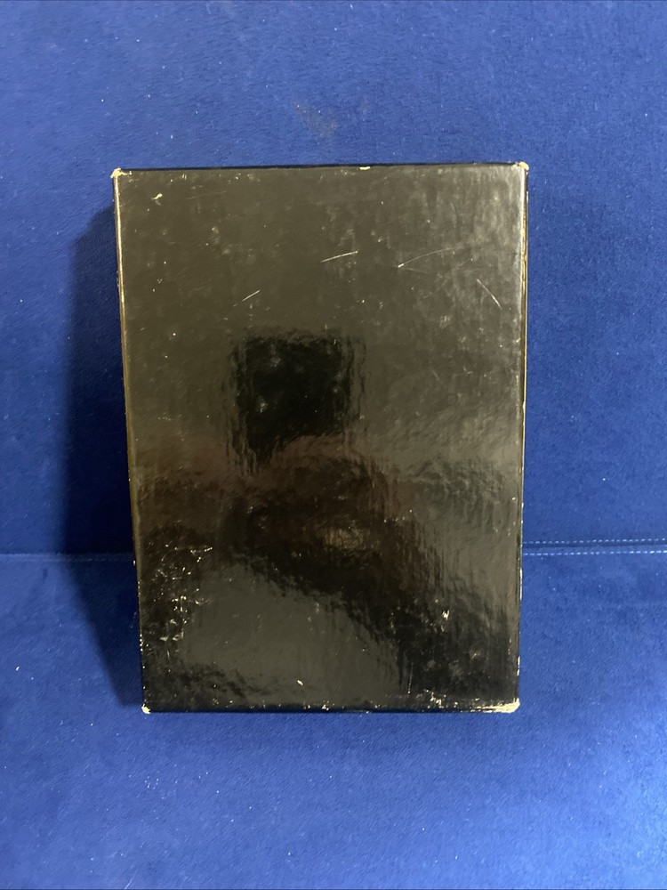 Fendi Empty Yellow/ Black Box 7” X 5” X 1.5” GIft Storage Authentic.