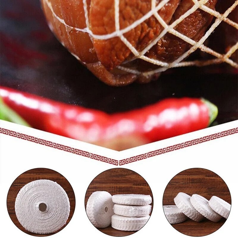 3M Cotton Sausage Ham Net Meat Cooking Butcher's String Roll Packaging Tools