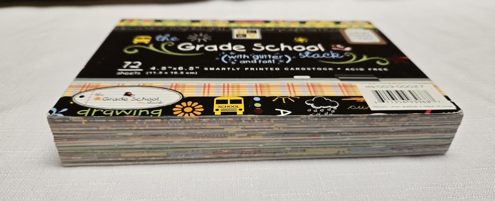 The Grade School Stack 72 Sheets 4.5" X 6.5"