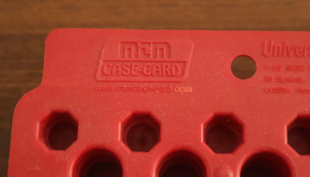 MTM Universal Ammo Loading Tray Red 9mm / .45 ACP