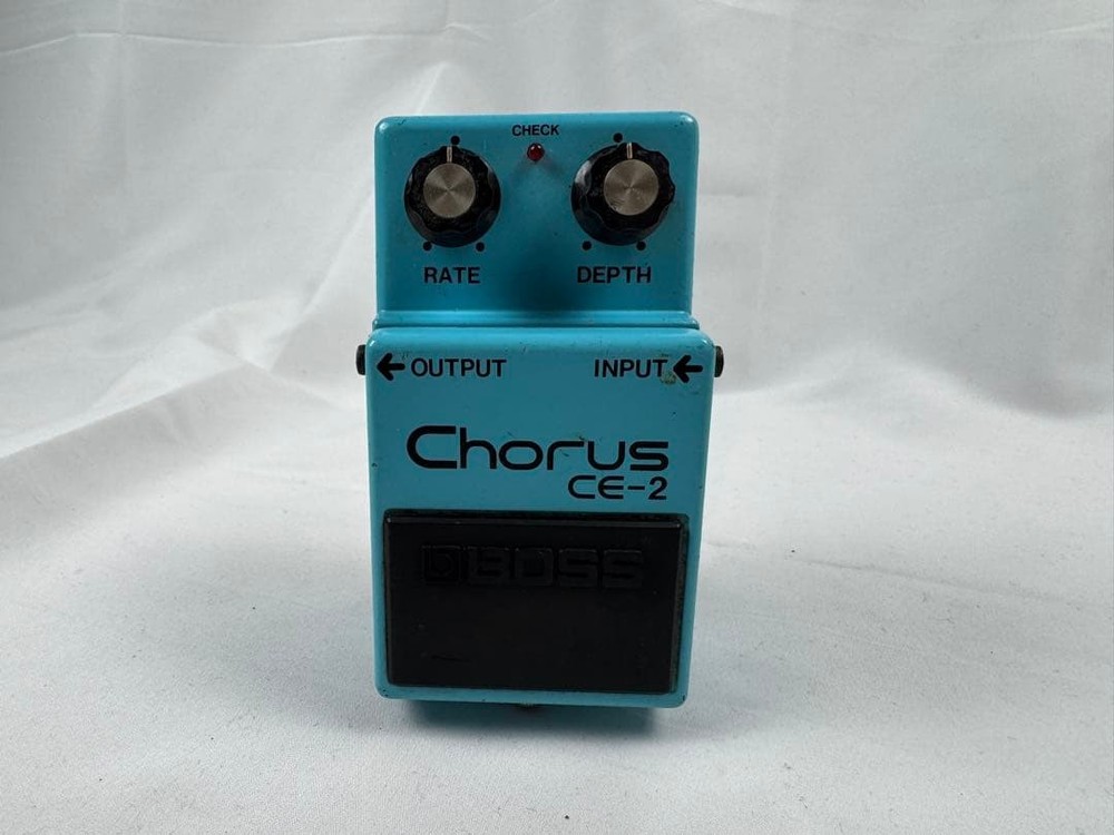 BOSS chorus effector CE-2 silver screw