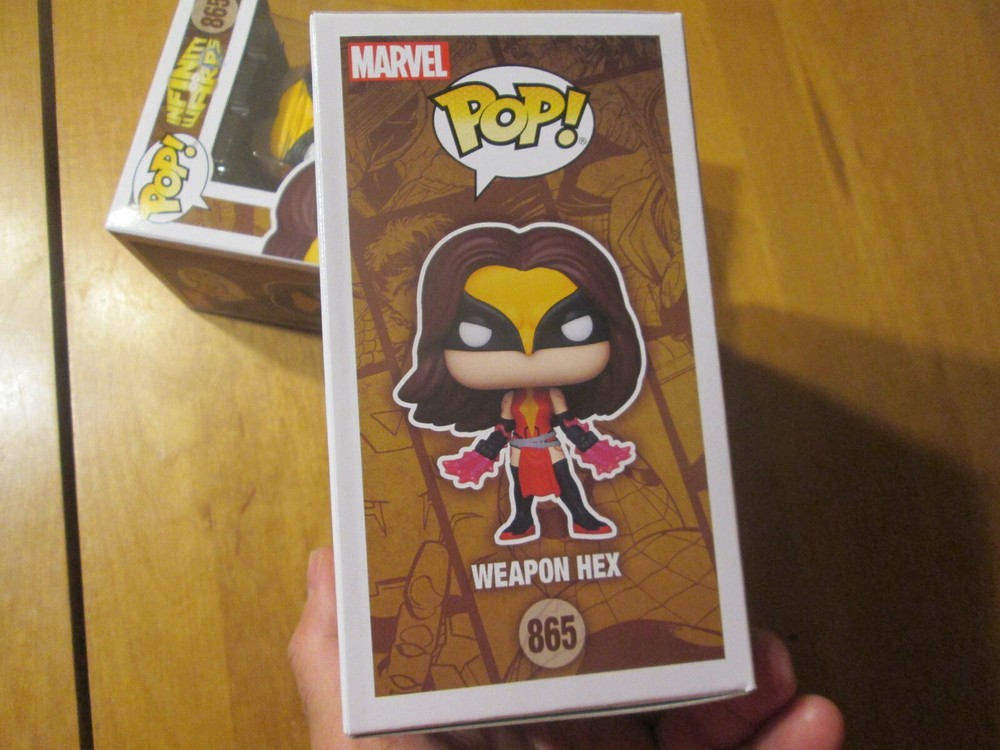 Funko POP MARVEL INFINITY WARPS WEAPON HEX # 865 EXCLUSIVE HOT TOPIC