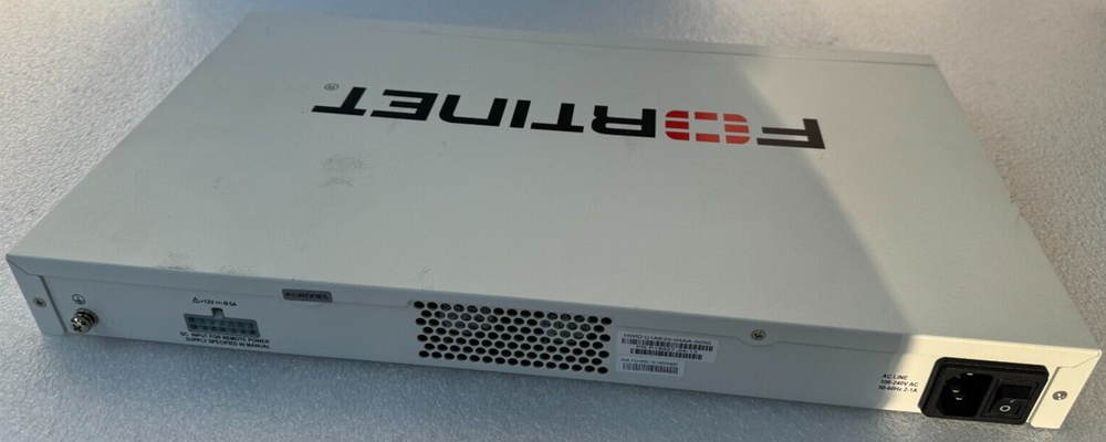 Fortinet FortiGate 100E security Appliance Firewall (FG-100E) as pictured