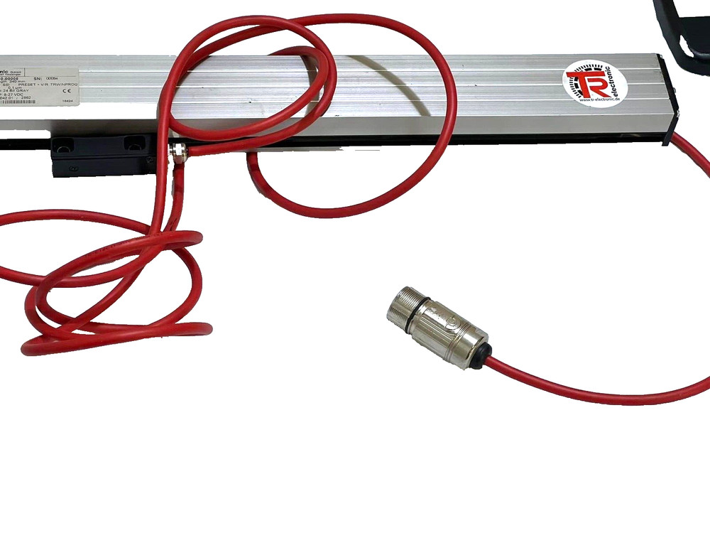 Displacement unit TR Electronic type LP38, measuring stroke 800 mm, 1 plug