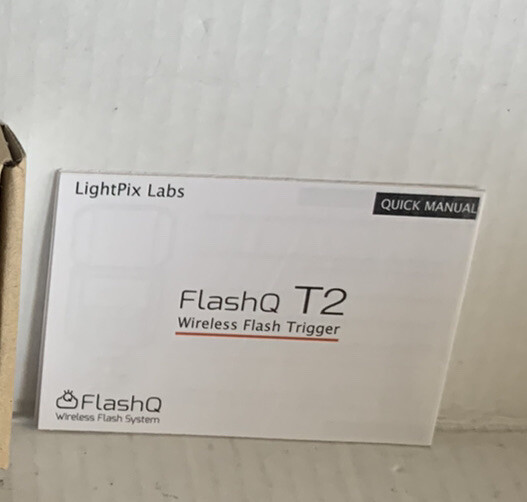 Flash Q T2 Wireless Flash Trigger Incomplete Parts