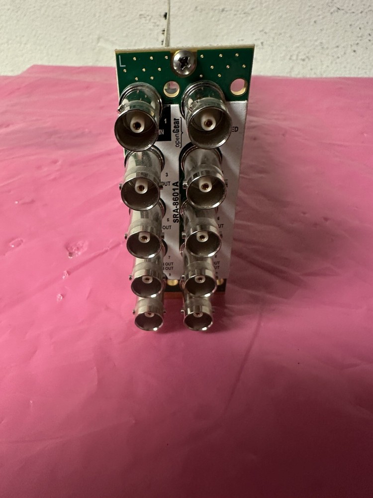 Ross Video SRA-8601A Multi-Definition SDI distribution amplifier w/backplane