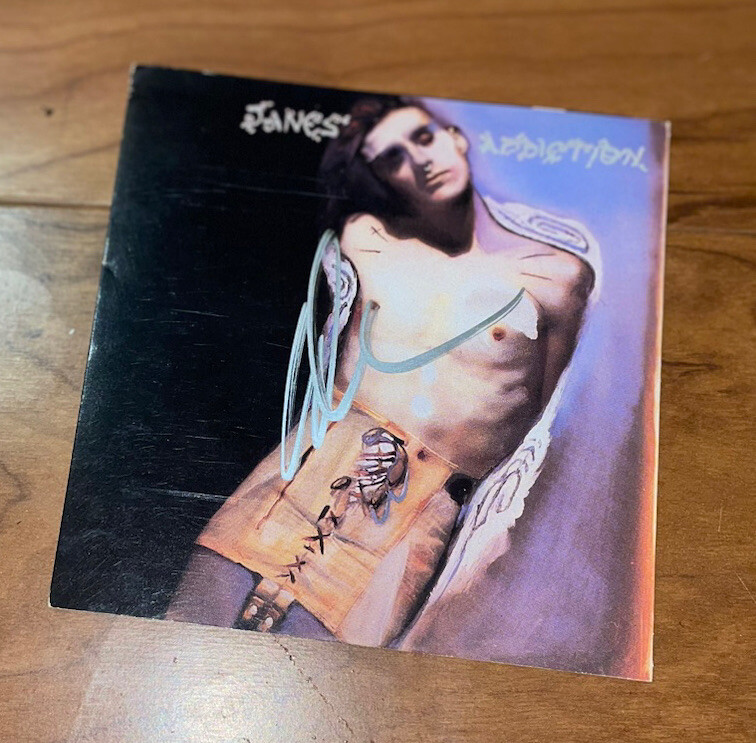 Dave Navarro Signed Janes Addiction Cd