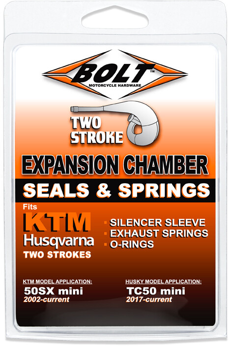 BOLT 2 Stroke O Ring Spring And Coupler Kit EU.EX.50CC