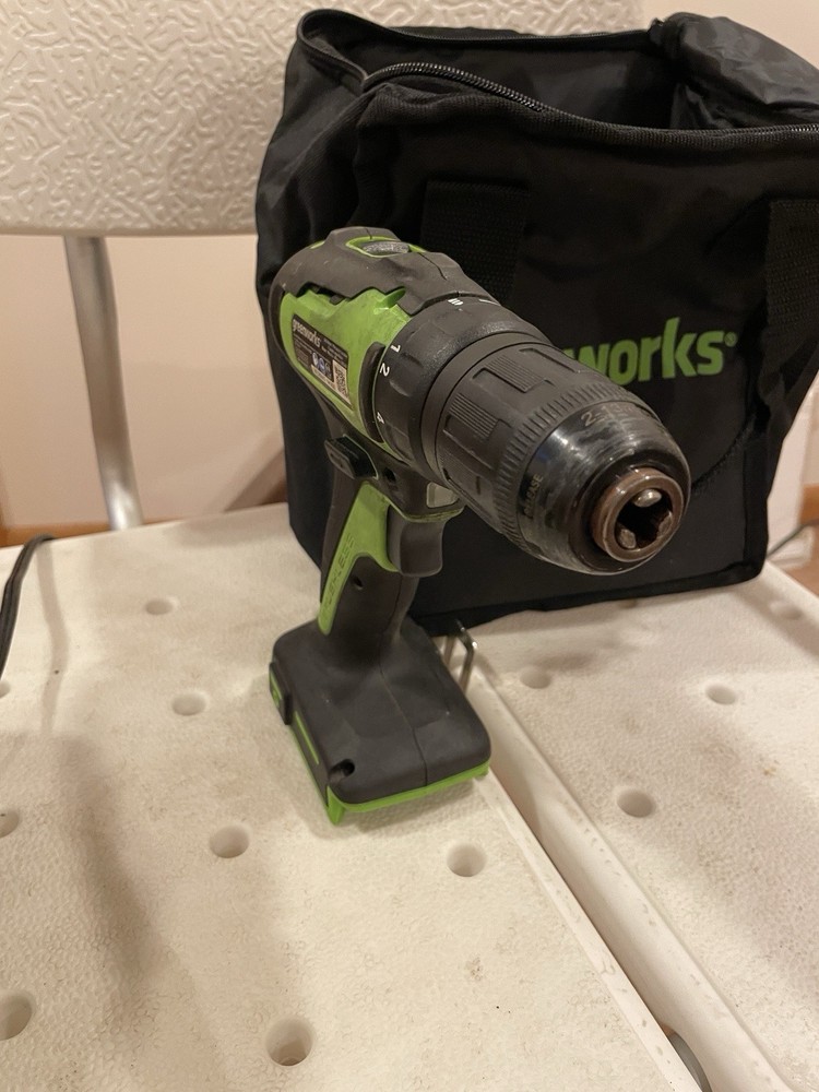 Greenworks 24V Drill and Compact Combo Kit