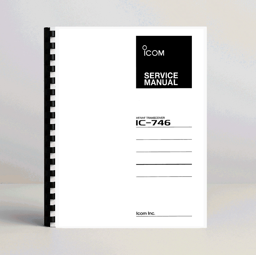 ICOM IC-746 Service Manual