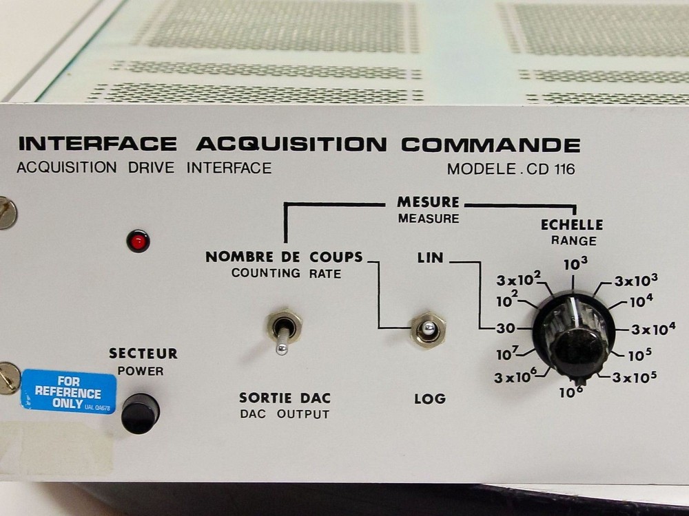 Riber Acquisition Interface Control Unit in 19" Rackmount - 220 VAC CD 116