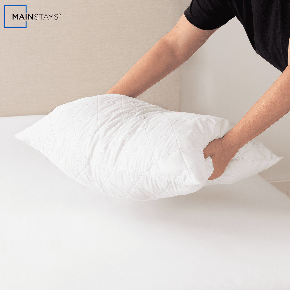 (4 pack ™ Memory Foam Cluster Bed Pillow Standard Queen