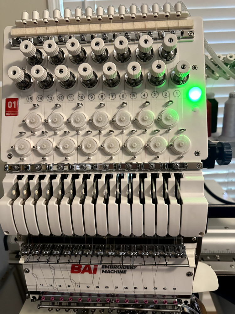 15 Needle Embroidery Machine Computerized BAi THE MIRROR 1501