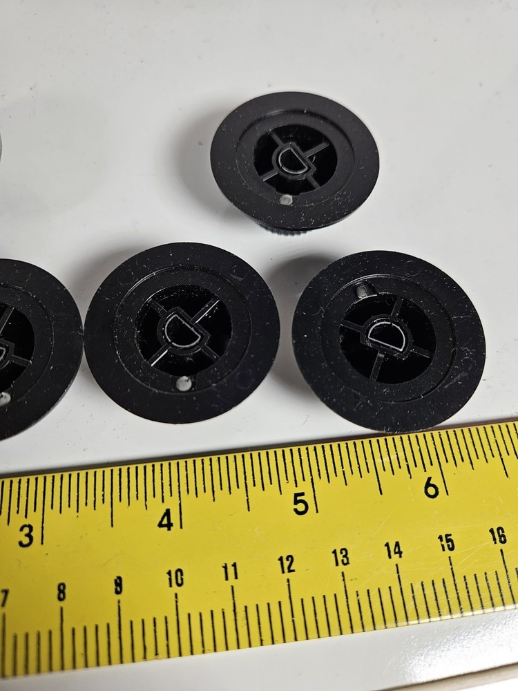 6 Shure M68 Microphone Mixer Preamplifier Amplifier Amp Numbered Knobs OEM