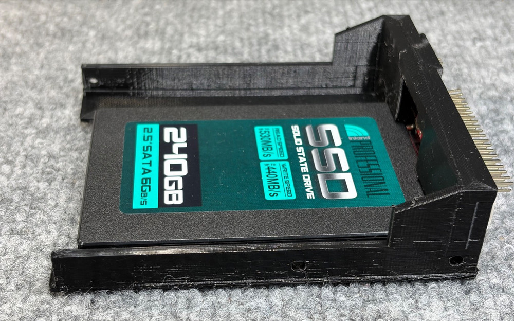 Original OG Xbox 3D printed 2.5'' Drive SSD Sled Caddy For Startech.com Adapter