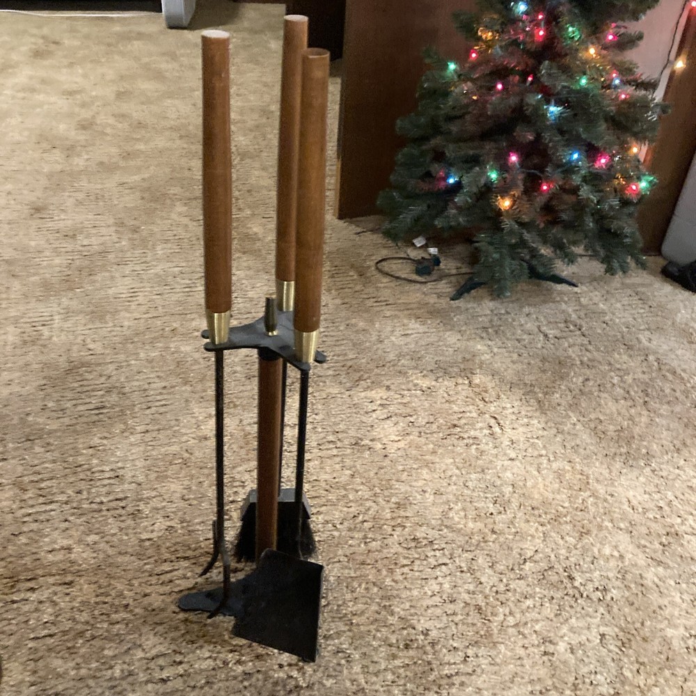 Fireplace Tool Set 1960s