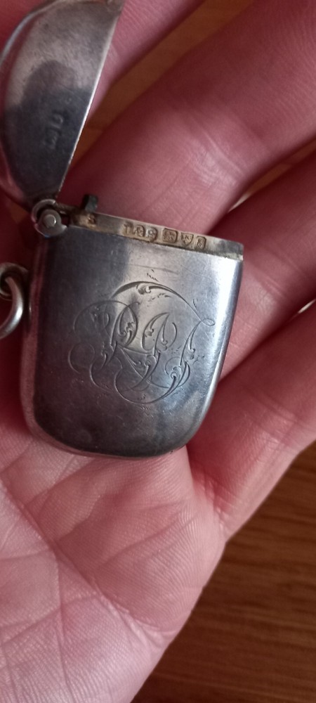 Silver Vesta Case