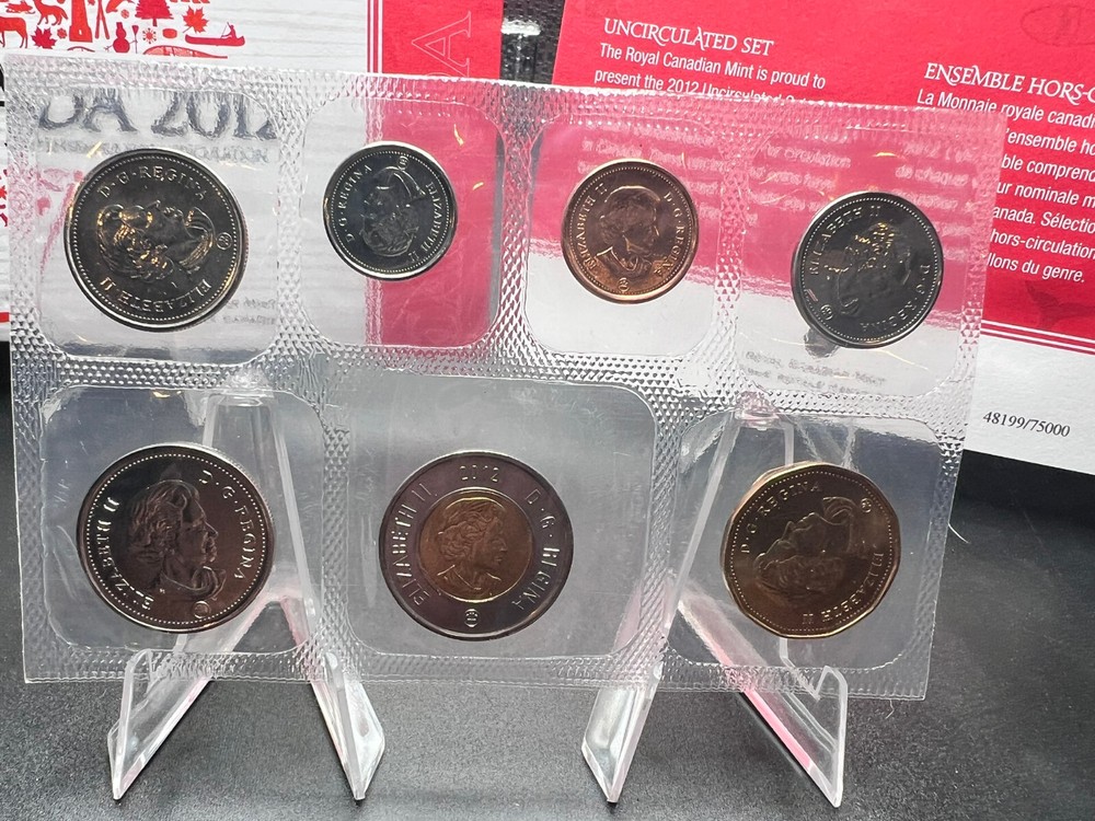2012 Canada Uncirculated Coin Year Set