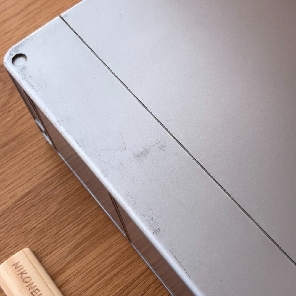 Stackable Telescoping MiniDisc Storage Case - Hold 30 MDs each Silver Used #50