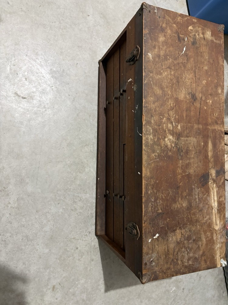 Handmade Tool Box With Various Tools