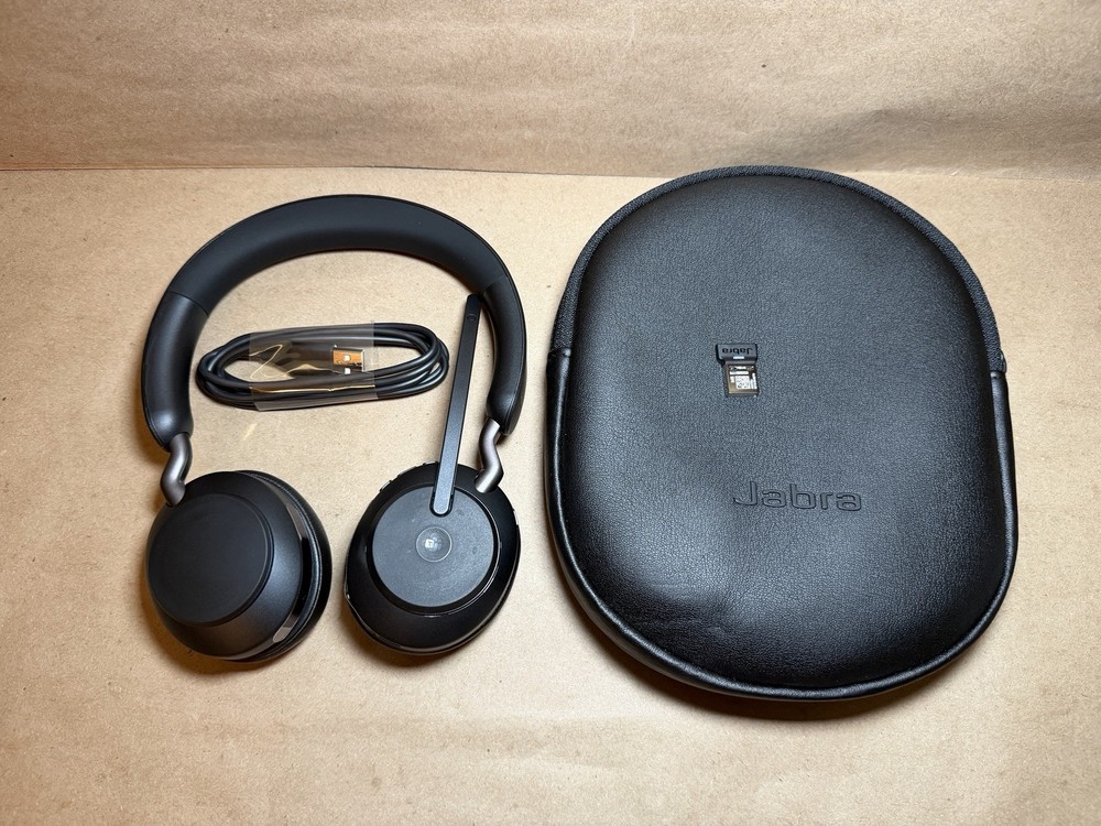 Jabra Evolve2 65 Flex USB-C Wireless On-Ear Headset w/ Case