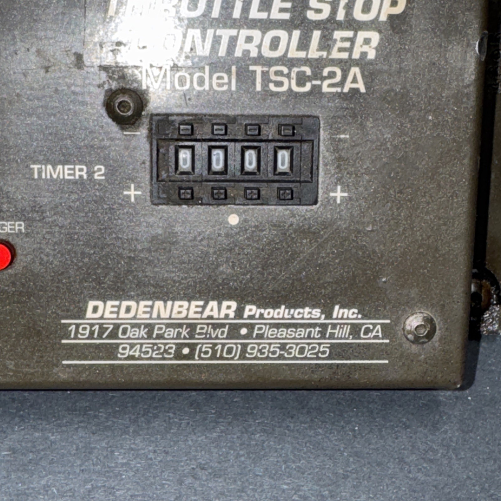 Dedenbear Throttle Stop Controller Timer TSC-2A Drag Racing Dragbike Kawasaki