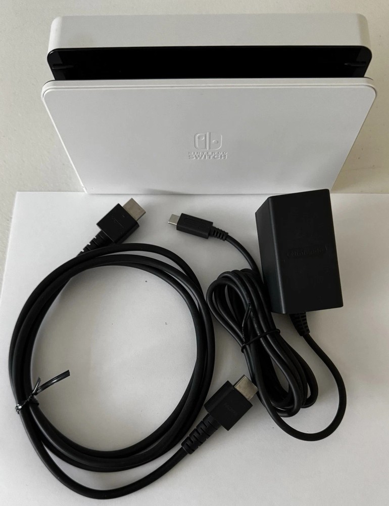 Nintendo Switch OLED Docking Bundle Dock with LAN Port, AC Adapter & HDMI Cable