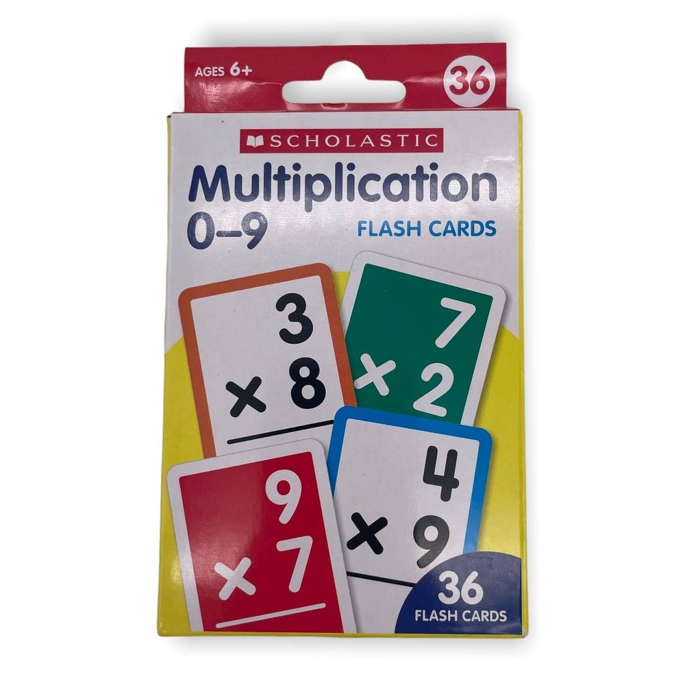 Three Sets Flashcards - Addition Subtraction Multiplication - Educational