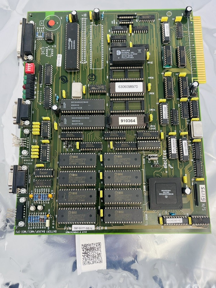 Electrox SCRIBA  Laser Marker PCB 597-5177 ISS N Rev A