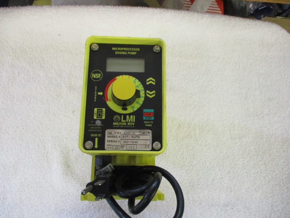 LMI Microprocessor Dosing Pump    A951-86PB