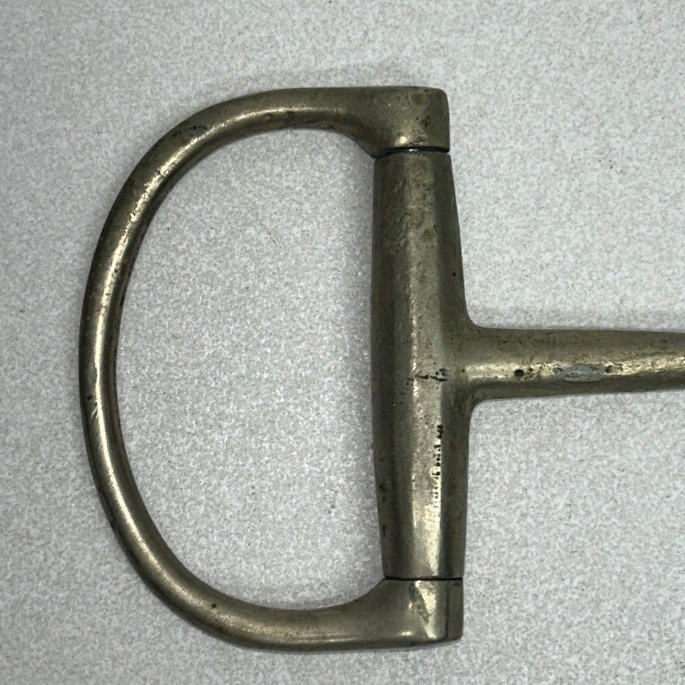 Vintage D-Ring Snaffle Bit Made In Japan