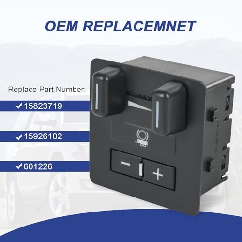 Trailer Brake Control Switch Compatible with 2007-2014 Chevy Tahoe Avalanche