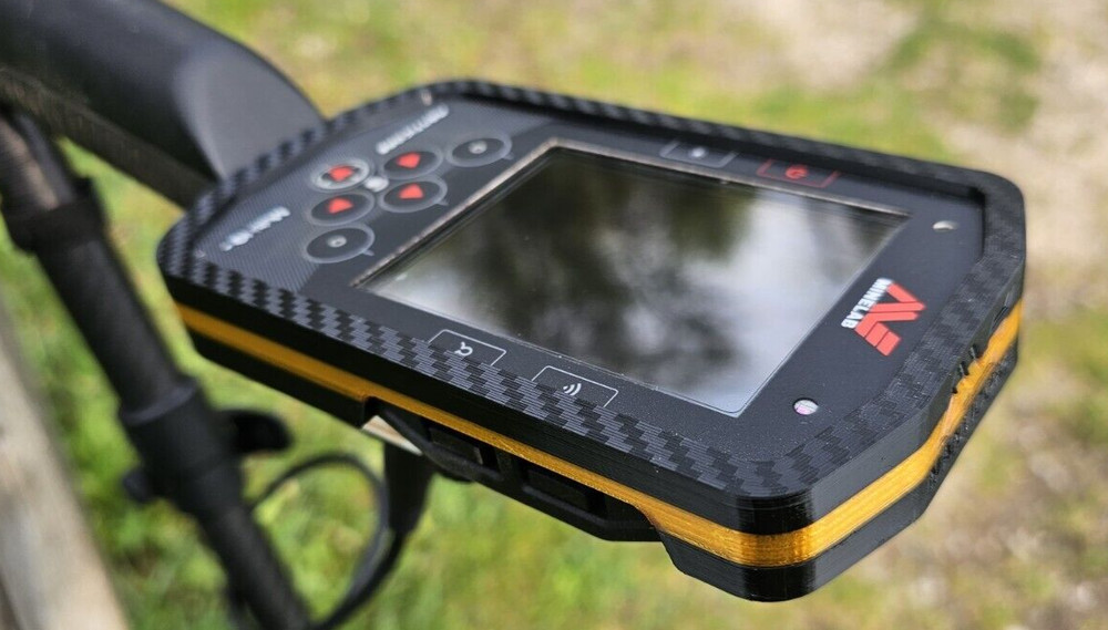 Minelab Manticore Two Tone Black/Orange FlexRubber Protective Control Unit Cover