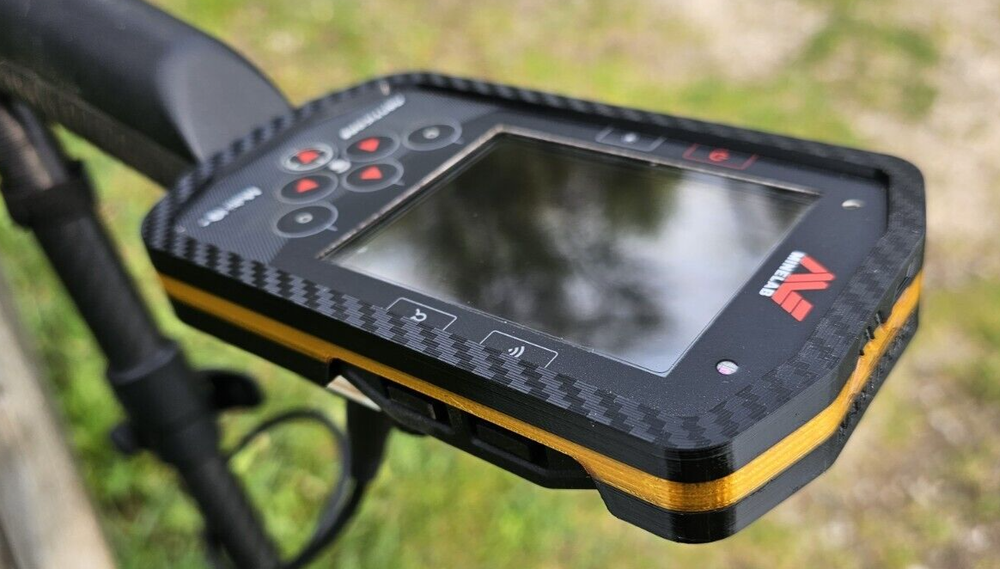 Minelab Manticore Two Tone Black/Orange FlexRubber Protective Control Unit Cover