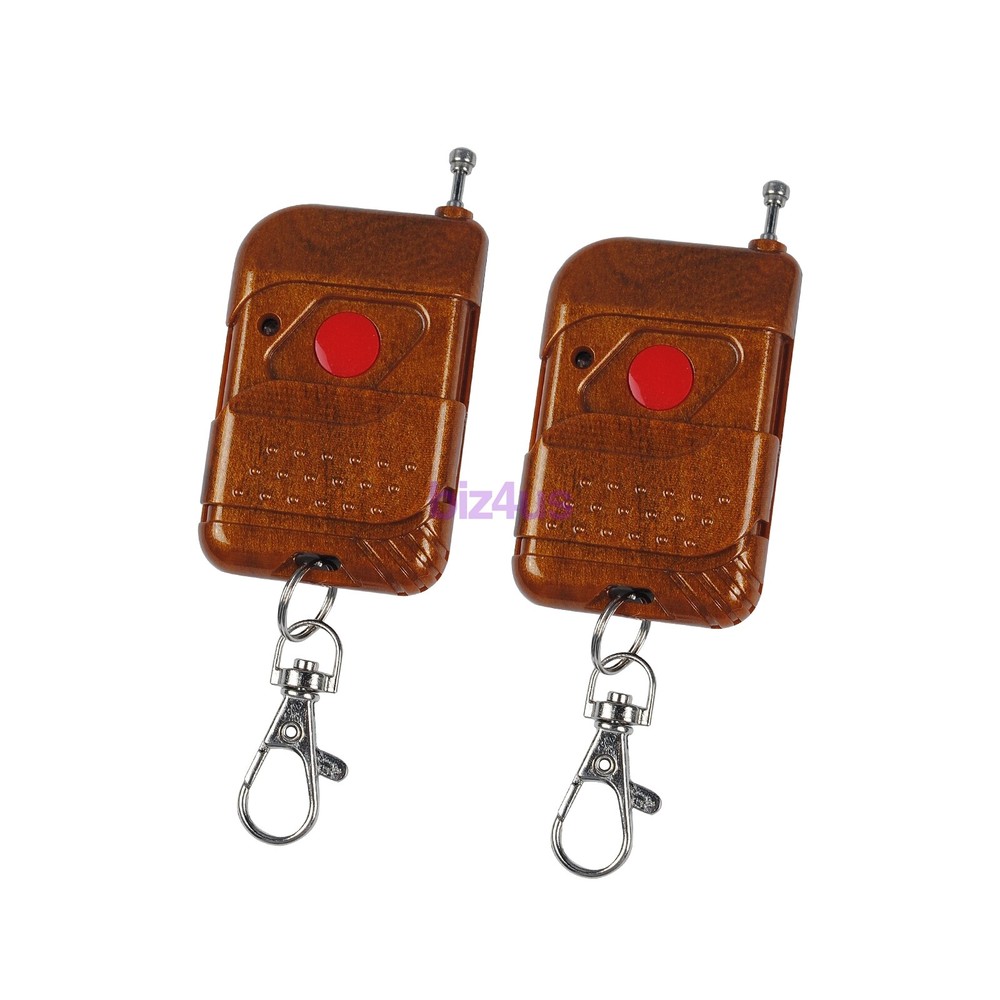2pcs Universal Wireless Remote Control Switch for Access Control Magnetic Lock