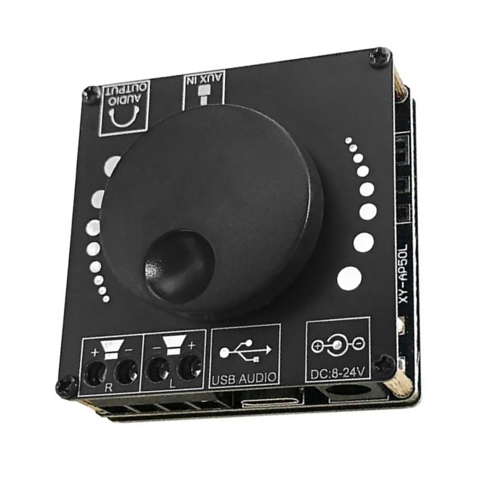 5-24V Mini Bluetooth 5.0 Wireless Stereo Audio Amplifier Board Accessories