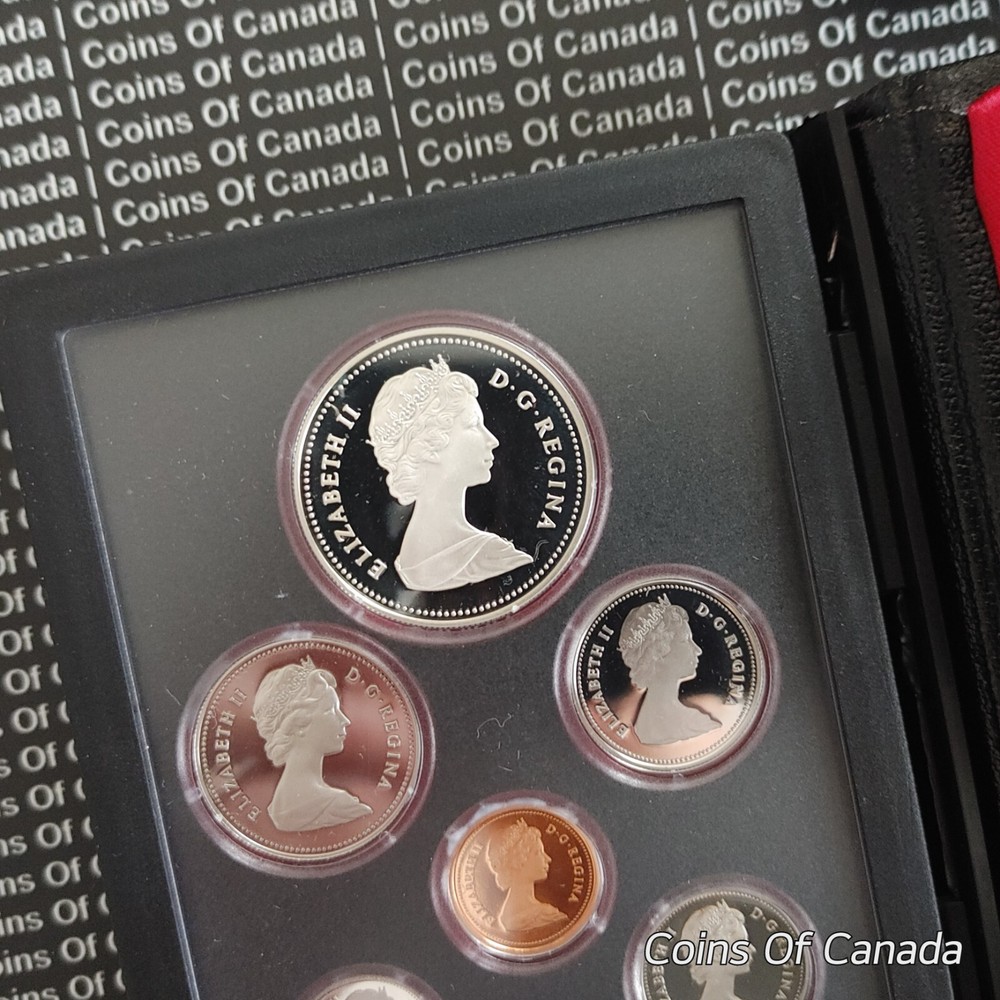 1982 Canada 7 Coin Proof Set - With Special Edition Silver Dollar #coinsofcanada