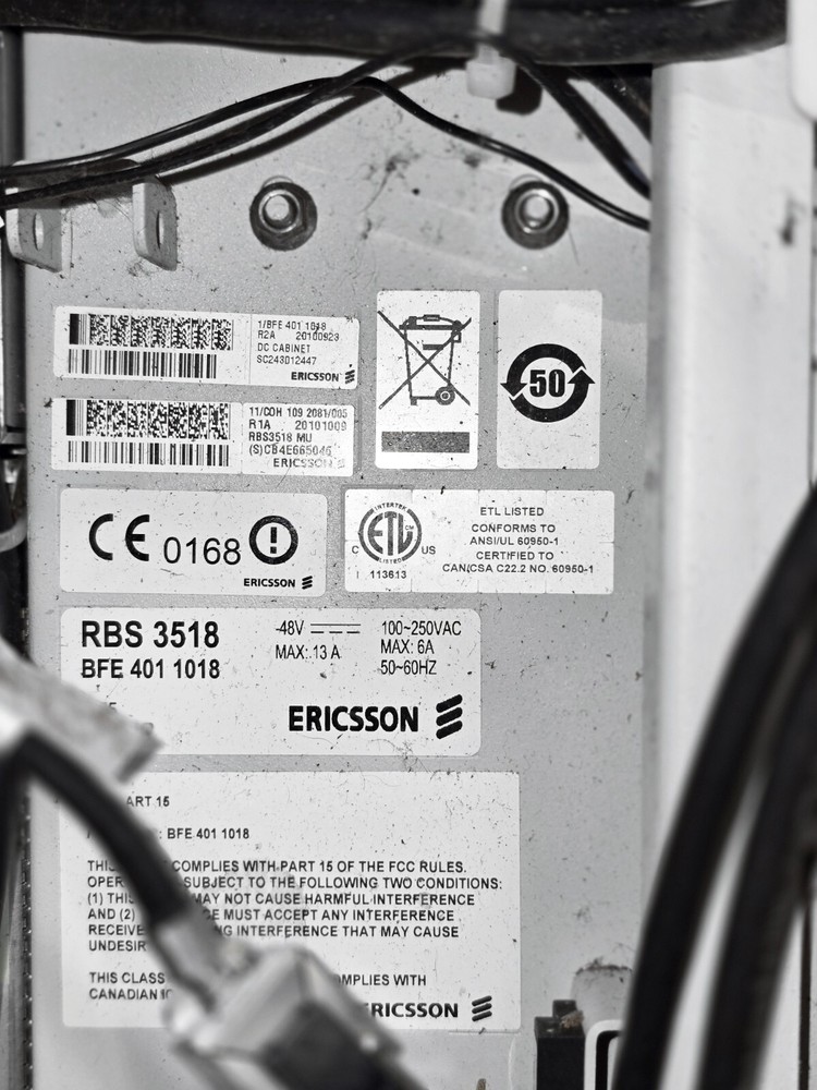 ERICSSON RBS 3518 BFE 401 1018