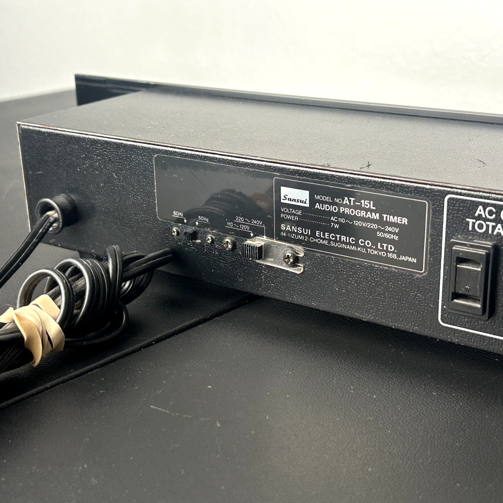 Sansui AT-15L - Digital Audio Program Timer – Vintage & Good Condition