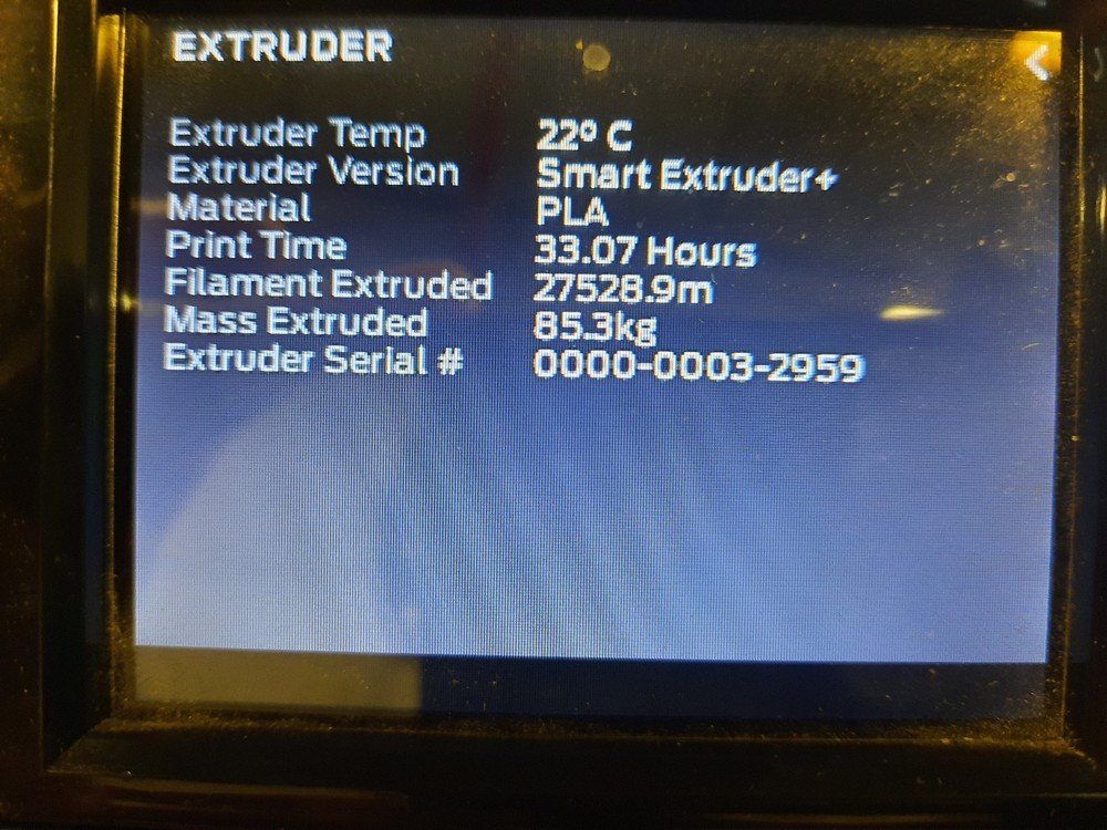 MakerBot Replicator+ 3D Printer PABH65 w/ Extruder Preheat and Power Tested