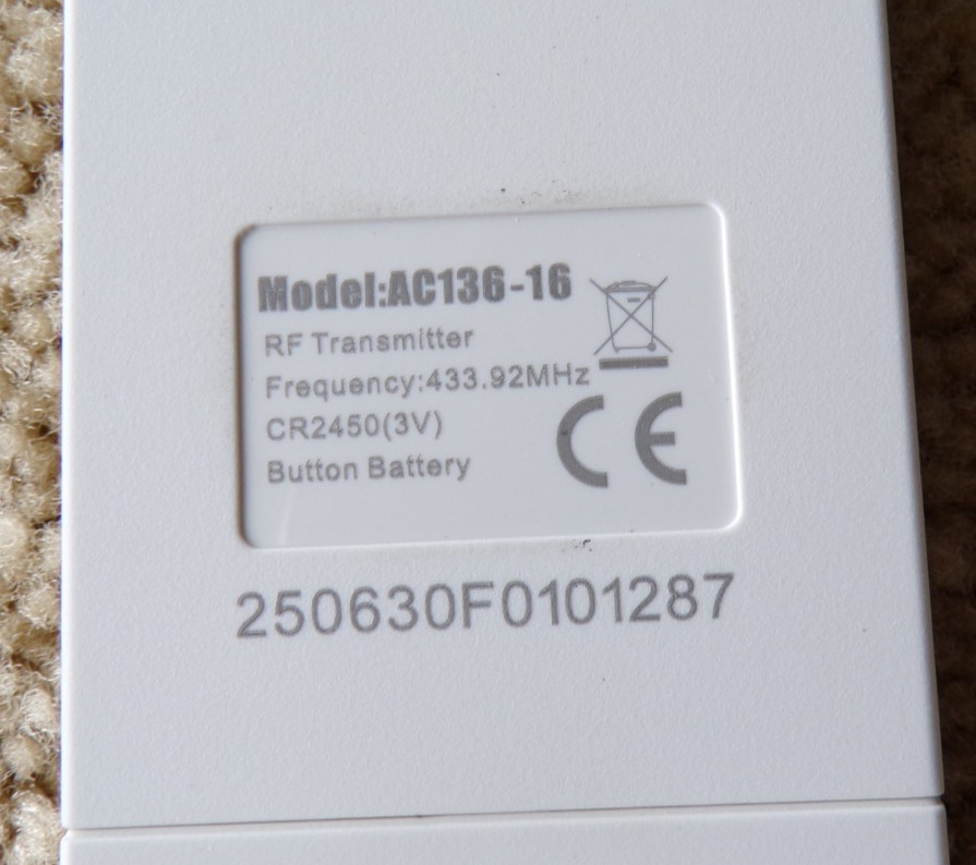 AC136 Hand-held Emitter AC136-16 @h4