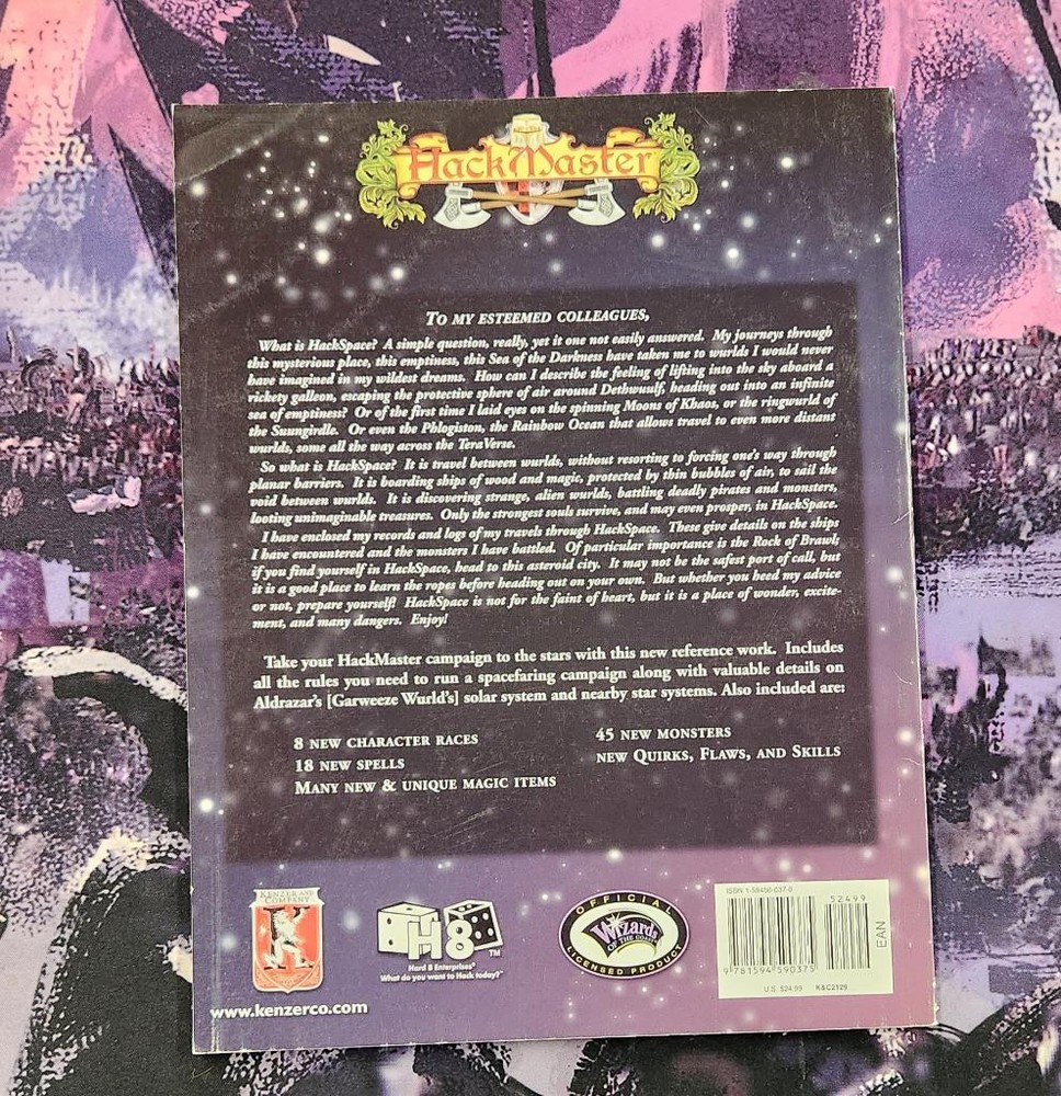 Kenzer Co.: Hackmaster: Hackjammer